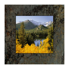 Longs Peak at Bear Lake #2 by David Clack