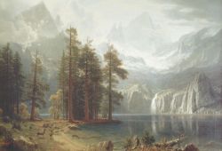 Sierra Nevada by Albert Bierstadt