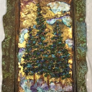 Triple Pine by Jeanne Dana