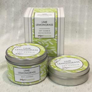 Lime Lemongrass candle