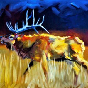 Meadow Bull by Diane Whitehead