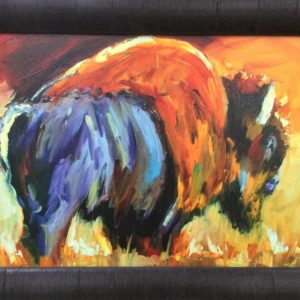 Bison II by Diane Whitehead