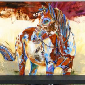 Blue Feather by Carol Hagan