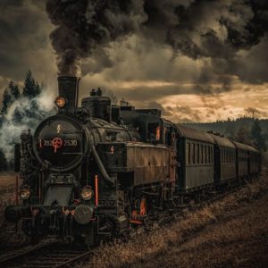 Gold Digger Train by Hubert Bichler