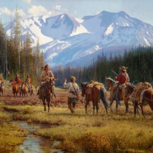 A Cautious Encounter by Martin Grelle (Signed & Numbered)