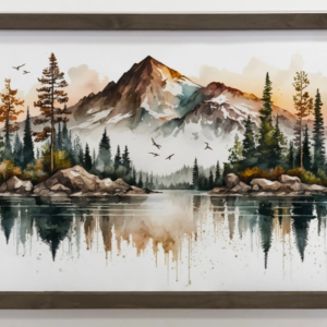 Mountainscape Reflection