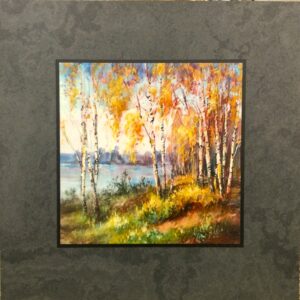 Fall Colors by Lake by Illustrated Light